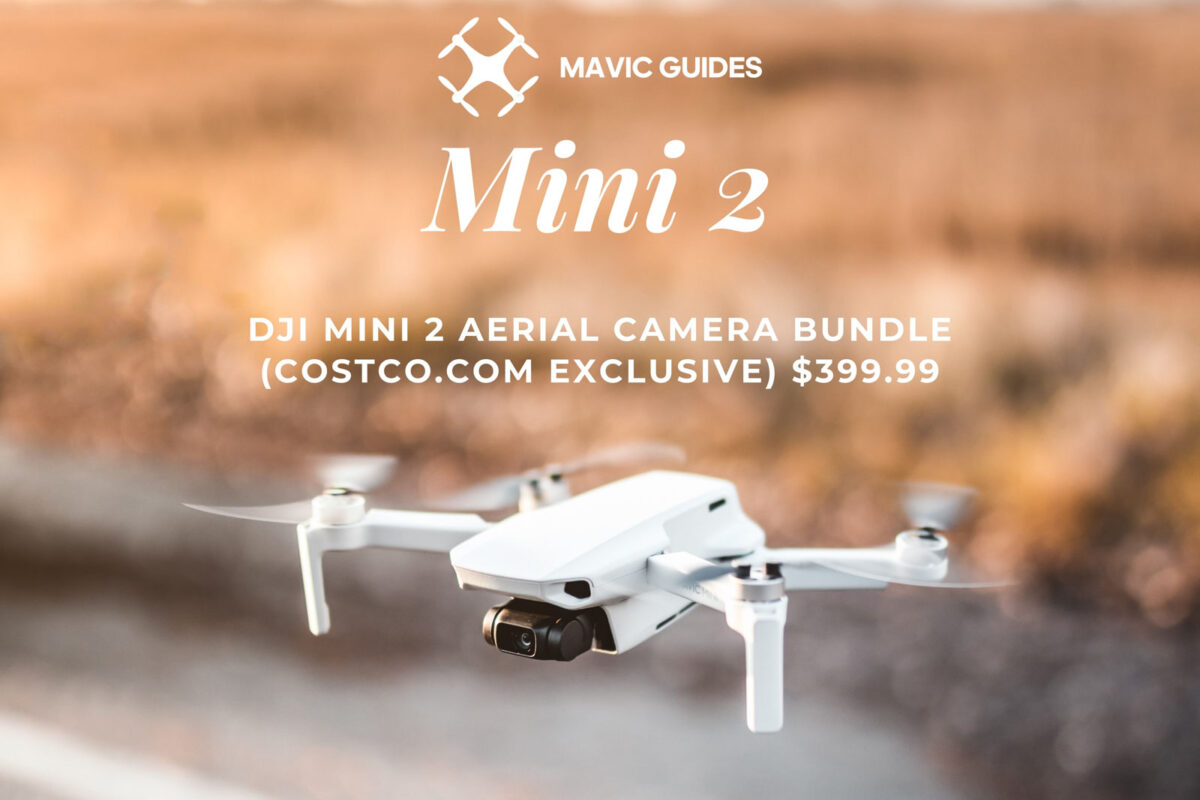 DJI Mini 2 Aerial Camera Bundle (Costco.com Exclusive) $399.99