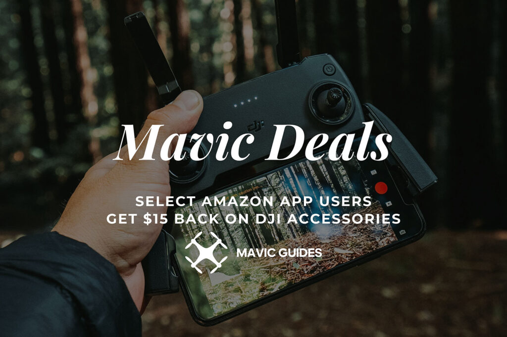 Select Amazon App Users Get $15 Back on DJI Accessories