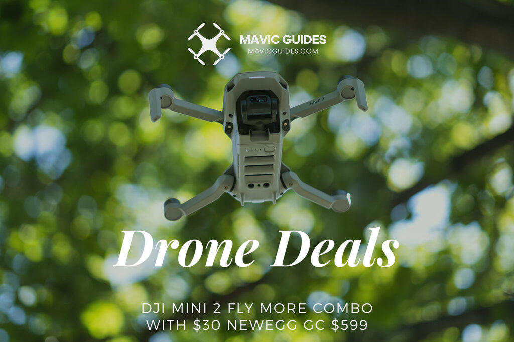 DJI Mini 2 Fly More Combo with $30 Newegg GC $599