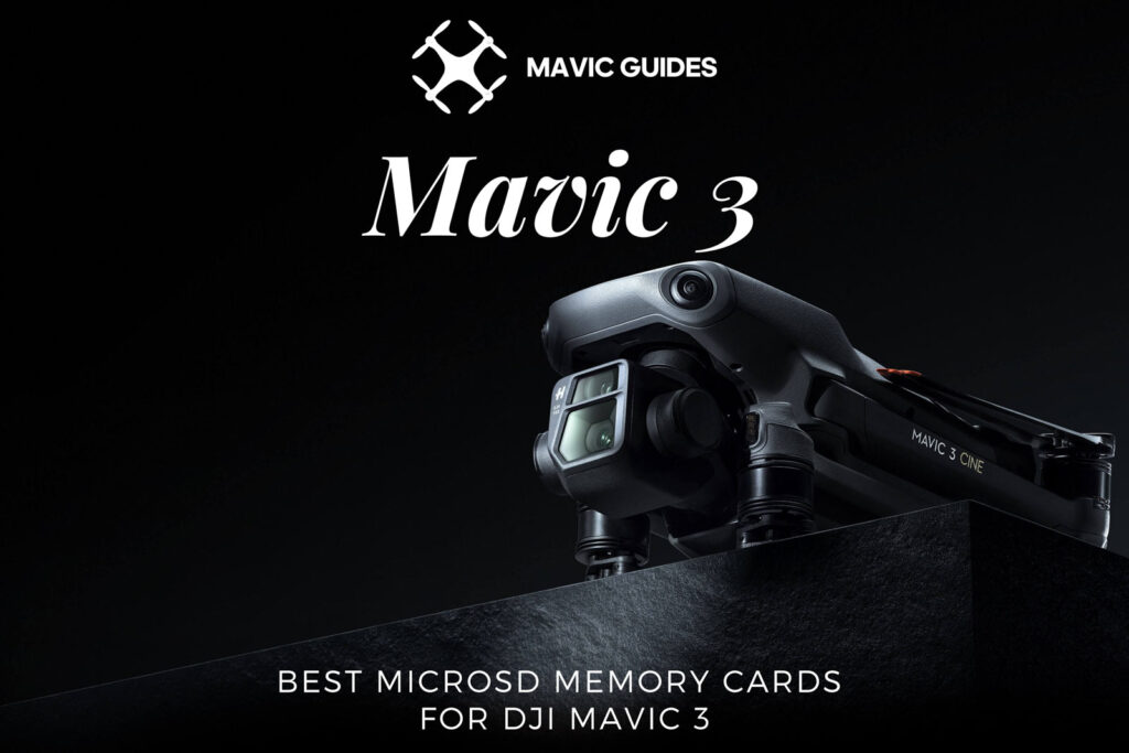 Best MicroSD Cards for DJI Mavic 3