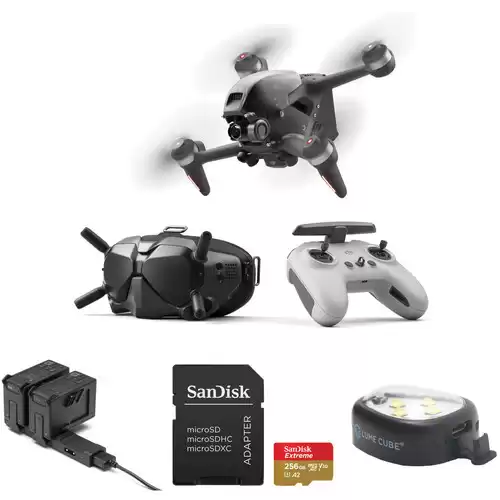 DJI FPV Drone Combo with Fly More Power Kit