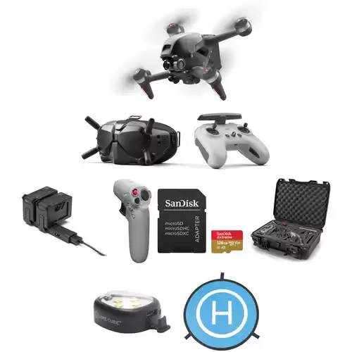 DJI FPV Drone with Motion Controller, Case & Fly More Kit