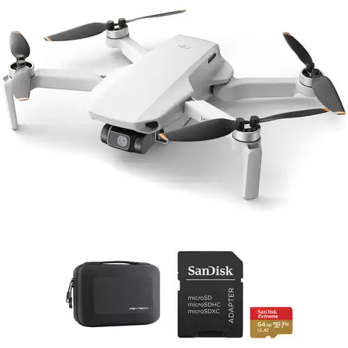 DJI Mini SE with Case & 64GB Memory Card Kit
