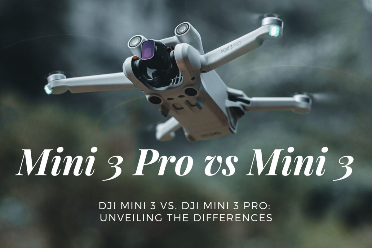 DJI Mini 3 vs. DJI Mini 3 Pro: Unveiling the Differences