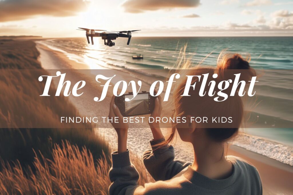 The Joy of Flight: Finding the Best Drones for Kids 2023